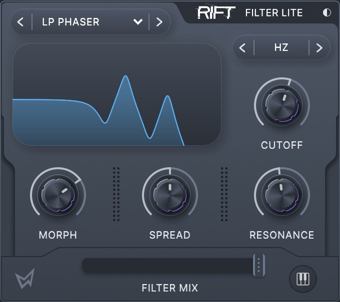 Minimal Audio Rift Filter Lite